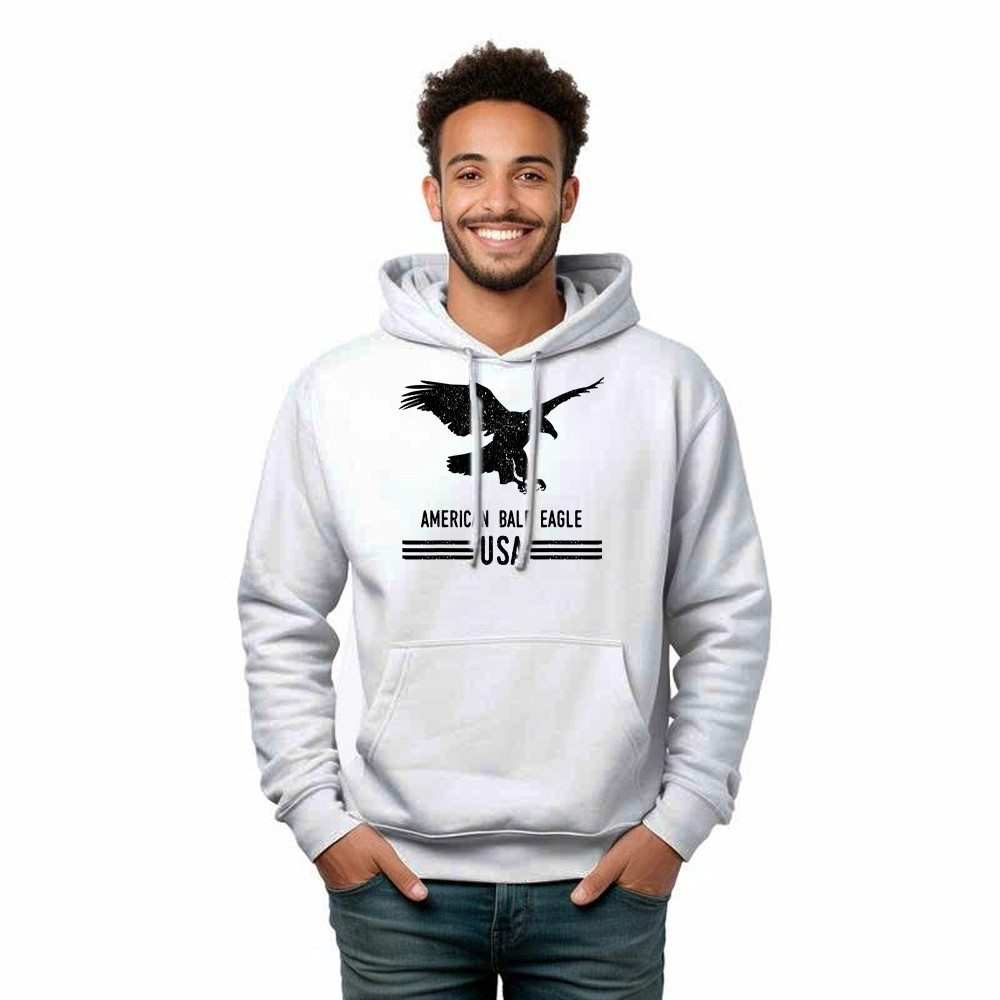 American Bald Eagle USA Shirt For 4th Of July Vintage Hoodie Women Men
