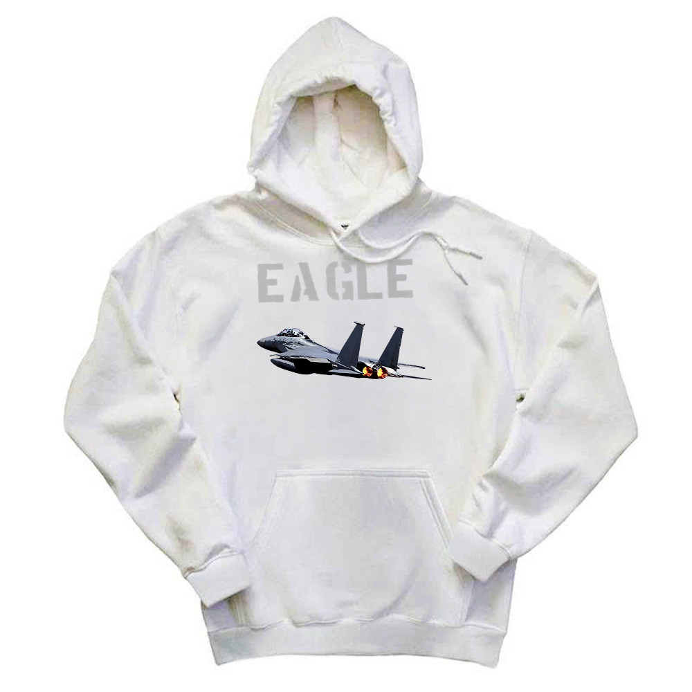 McDonnell Douglas F 15 Eagle Fighter Aircraft Hoodie Mens Aviation Gift Ideas